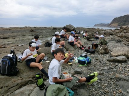 6年　地層観察実習