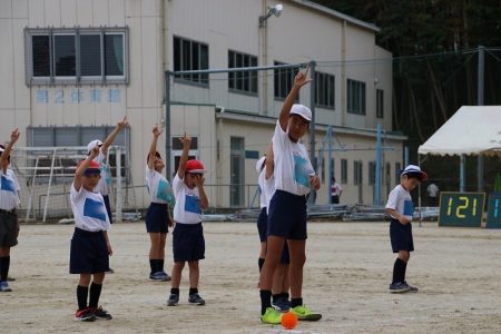 4月25日(木) 小中高合同 体育祭 予行