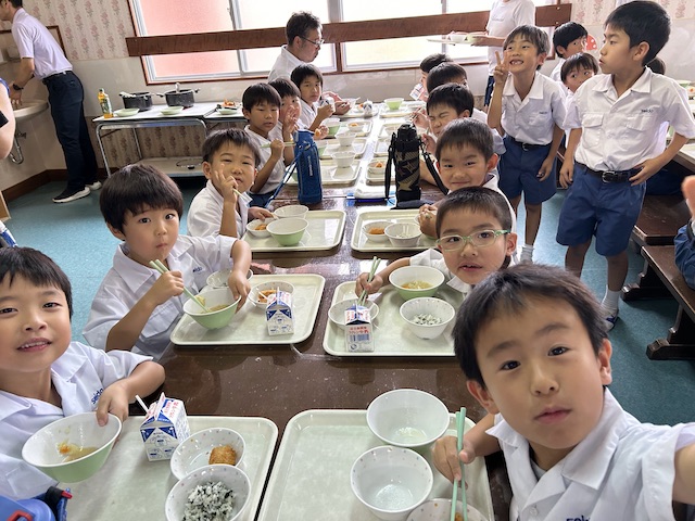 １学期 最後の給食