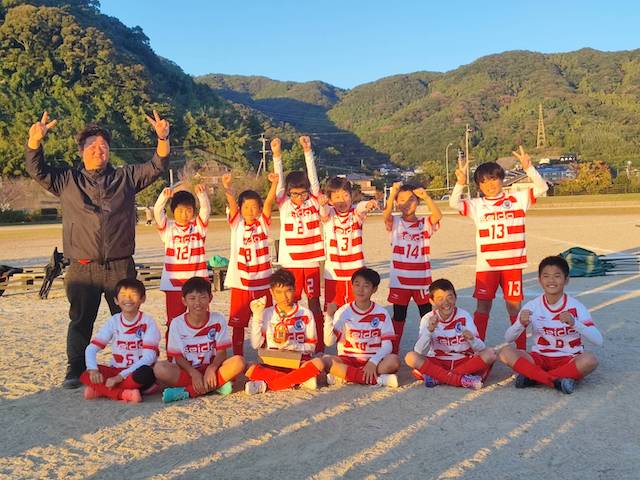 U12やりました！彼杵カップ優勝！